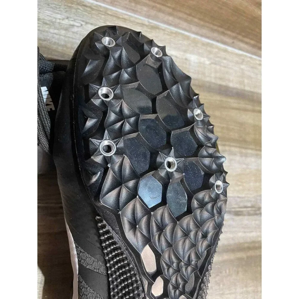 Nike Zoom Rival S 9‎ Track & Field Shoes Size 12.5 907564 Black NO SPIKES